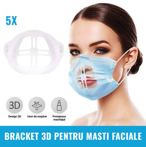 5X Bracket 3D pentru Masti Faciale Medicinale
